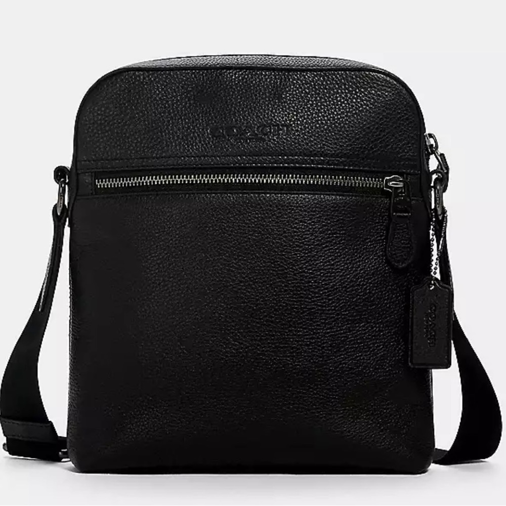 Coach Houston Flight bag- black